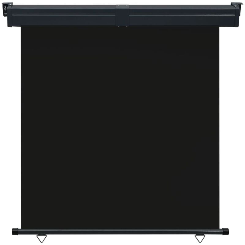 Auvent latéral de balcon 160x250 cm Noir
