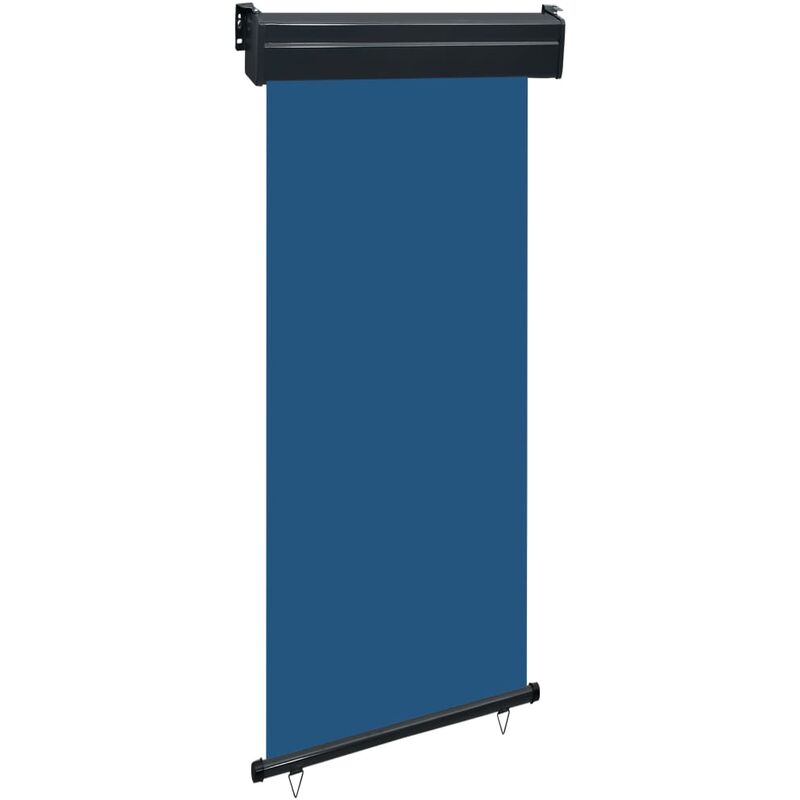 Vidaxl - Auvent Latéral de Balcon Bleu 80x250 cm