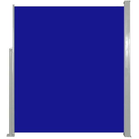 Auvent latéral rétractable 160x500 Bleu