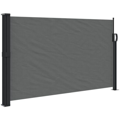 Auvent latéral rétractable anthracite 120x300