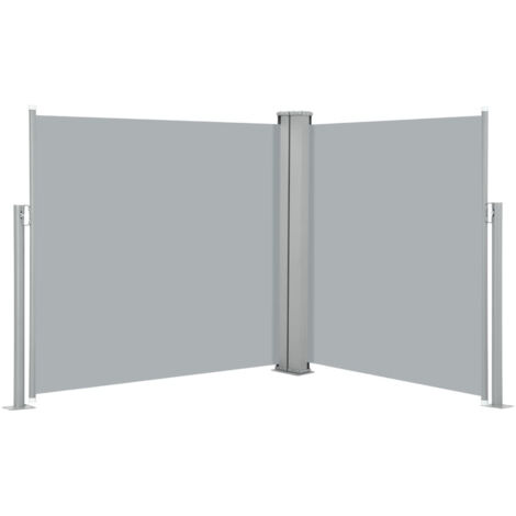 Auvent latéral rétractable Anthracite 120x600
