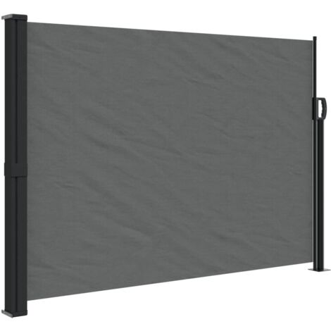 Auvent latéral rétractable anthracite 140x300