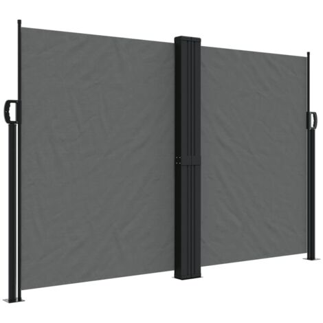 Auvent latéral rétractable anthracite 160x1200