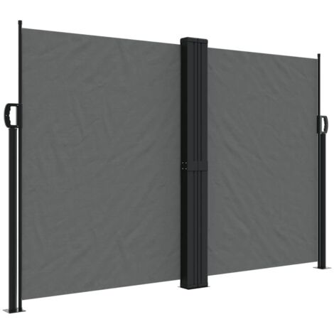 Auvent latéral rétractable anthracite 160x1200 cm