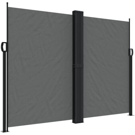 Auvent latéral rétractable anthracite 180x1000