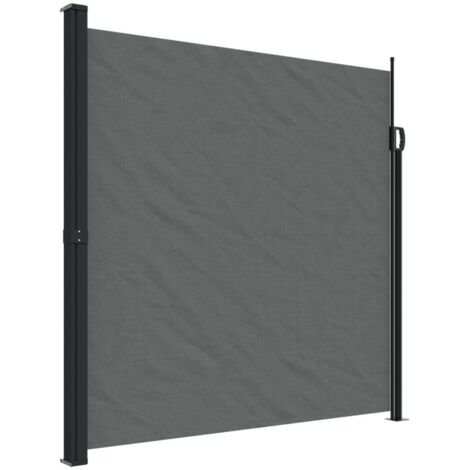 Auvent latéral rétractable anthracite 200x300