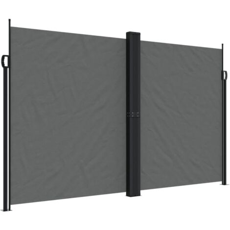 Auvent latéral rétractable anthracite 200x600