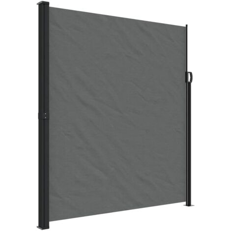 Auvent latéral rétractable anthracite 220x300