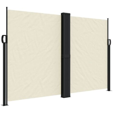 Auvent latéral rétractable crème 160x1000