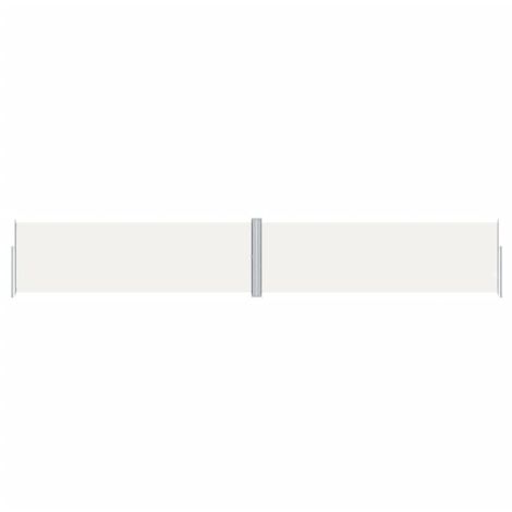Auvent latéral rétractable Crème 160x1000 cm