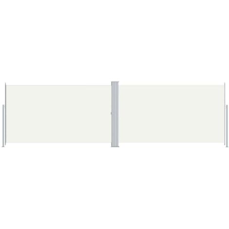 Auvent latéral rétractable Crème 180x600 cm