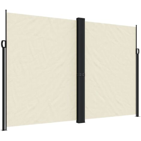 Auvent latéral rétractable crème 220x1000