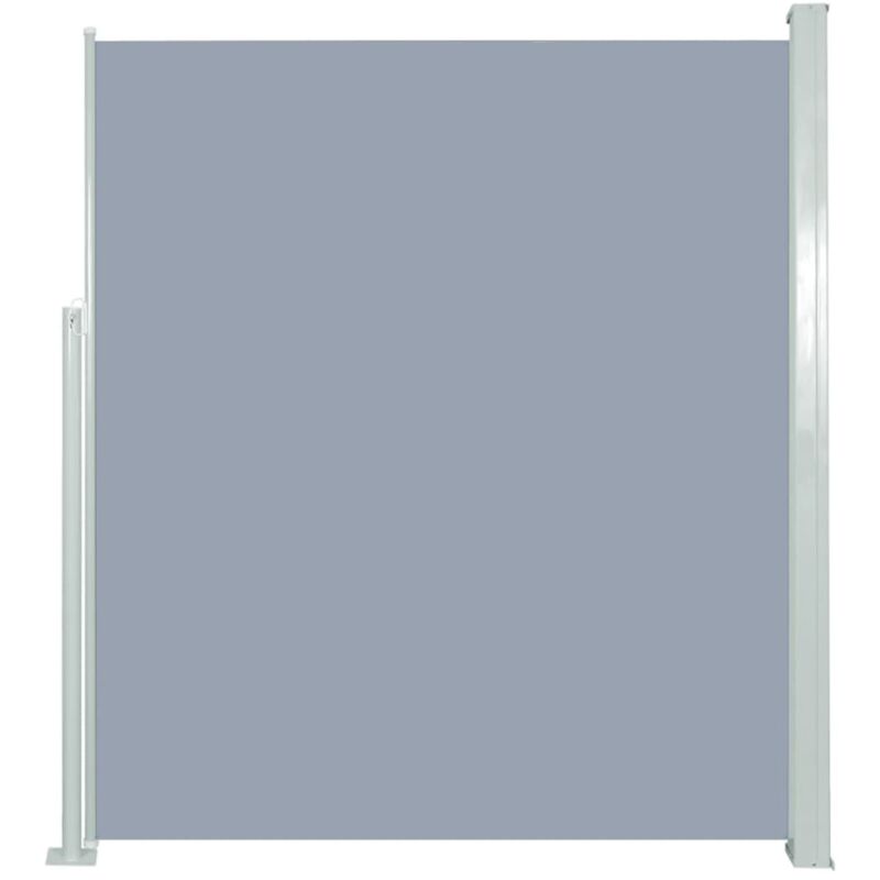 Les Tendances - inlife Auvent latéral rétractable de patio 160x300 cm Gris