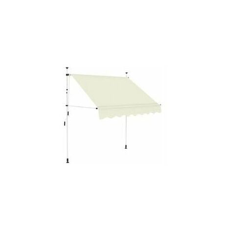 Auvent Rétractable Manuel Store Balcon Ombre Multicolore Multi-taille vidaXL