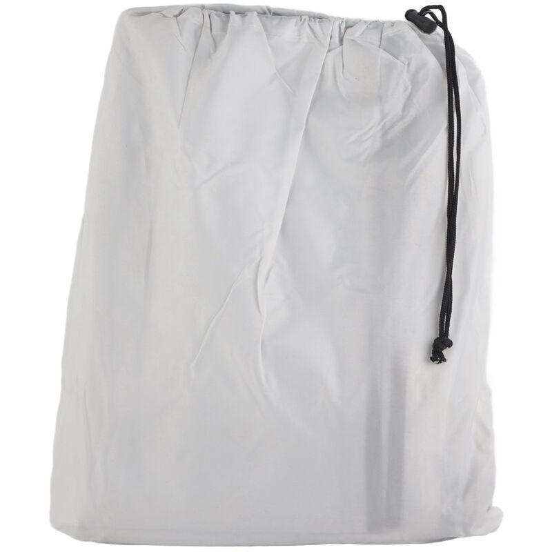 Auvent pare-soleil carré, imperméable, protégé contre les uv, avec tendeur, voile de terrasse, de balcon LxP : 3 x 4 m, blanc cassé