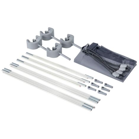 Auvent pour piscine Gris clair INTEX