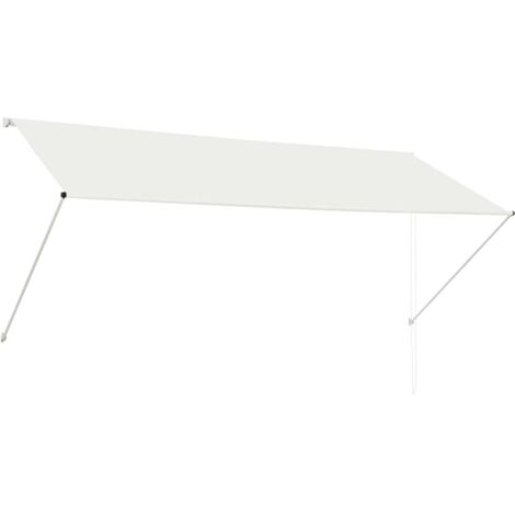 Auvent rétractable 300x150 cm Crème
