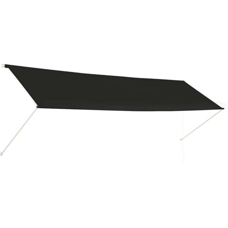 vidaXL Auvent Rétractable Fenêtre Terrasse Balcon Jardin Extérieur Multicolore