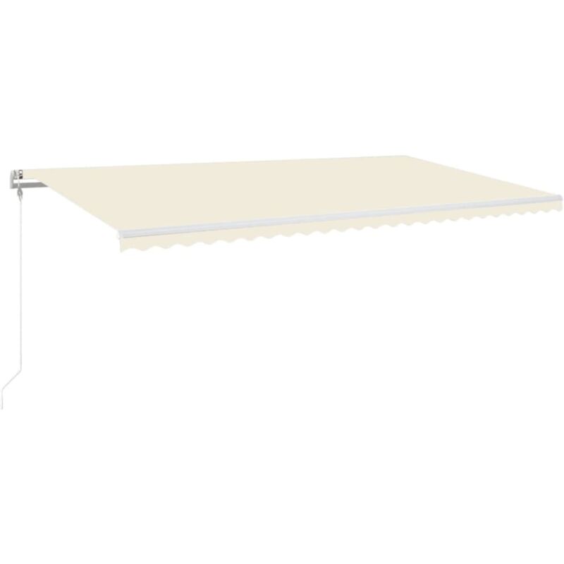 Vidaxl - Auvent rétractable automatique 600x350 cm Crème