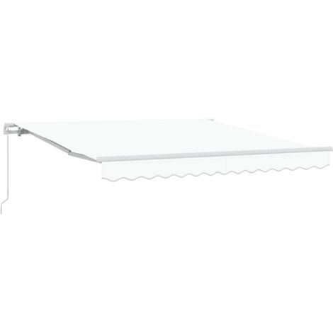 Auvent-Store banne Blanc 300 x 250 x 165 cm Polyester 826691
