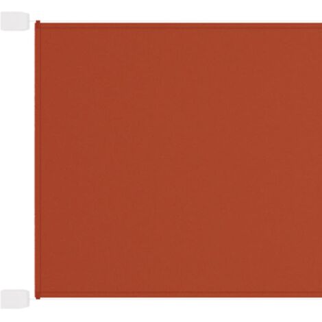 Auvent vertical - Auvent de jardin Soleil imperméable Terre cuite 140x800 cm Tissu oxford BV329252 - BonneVie
