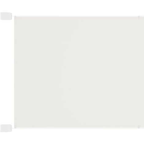 Auvent vertical Blanc 140x420 cm Tissu oxford