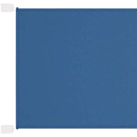 Auvent vertical, Brise-vue de balcon, Store vertical pour balcon et terrasse Bleu 100x1200 cm Tissu oxford LKOWF67134