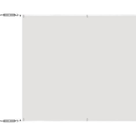 Auvent vertical  Store Banne Solaire abri Blanc 140x800 cm Tissu oxford 84938