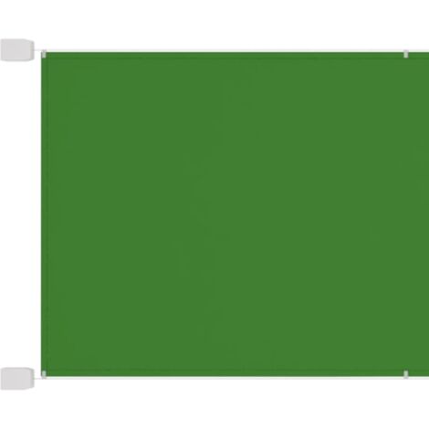 Auvent vertical,Marquise de luxe pour balcon,Jardin Vert clair 140x420 cm Tissu oxford -FR90176