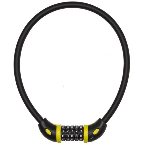 AUVRAY COMBI 65 Stahlseil mit Zahlenschloss – Länge 65 cm, Durchmesser 12 mm