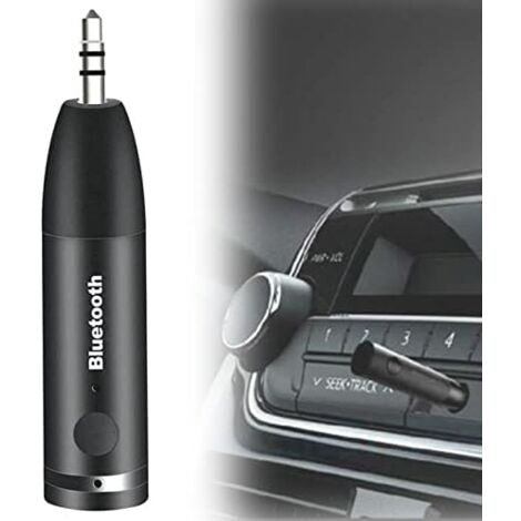 Aux-Adapter Bluetooth V5.0, 3,5-mm-Klinkenempfänger, Freisprecheinrichtung, Musik-Audio-Streaming, Heimstereoanlagen, Lautsprecher, Kopfhörer