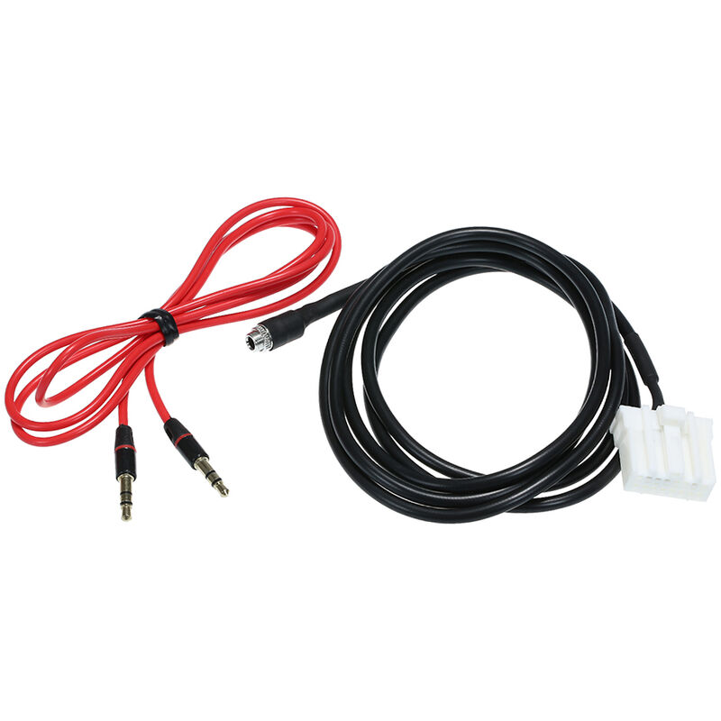 

AUX Cable de audio estereo femenino del adaptador de Radio Fit Kit para Mazda 2 3 5 6