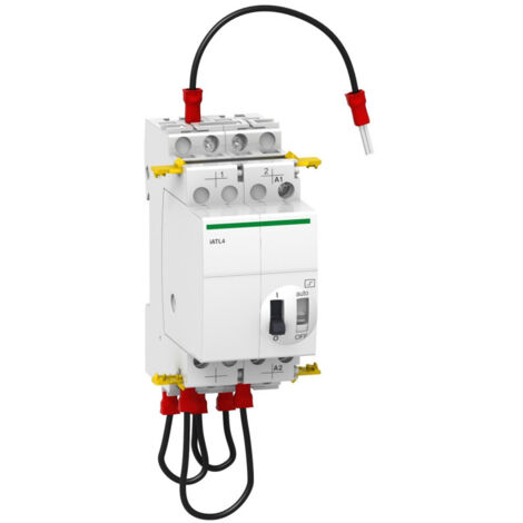 Auxiliaire de commande pas à pas 230VCA Acti9 iATL4 SCHNEIDER A9C15412
