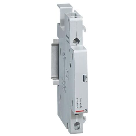 Auxiliaire de signalisation pour contacteur 40A et 63A - 5A 250V - contact O+F - 0,5 module - LEGRAND