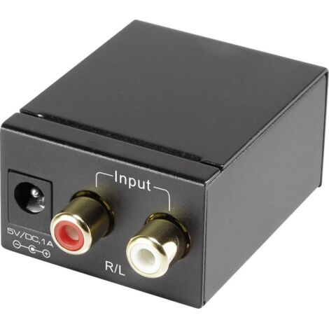 AV Convertitore [RCA - Toslink, RCA Digitale] SpeaKa Professional SP-ADC-CTK