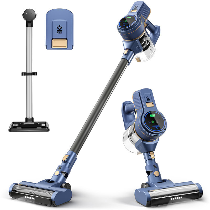 Avalla - D-50 Cordless Vacuum Cleaner, Floor Stand Bundle With Battery Pack