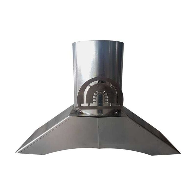 Avaloir en inox pour four à bois