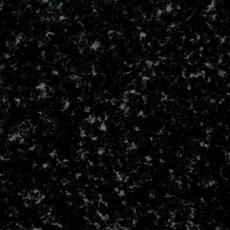 Avalon Granite Black Effect 38mm Laminate Kitchen Worktop - 4100mm x 670mm - PP6967