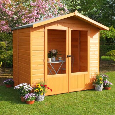 Avance Shiplap Summerhouse Garden Sun Room Approx 7 x 5 Feet