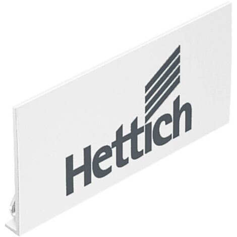 AvanTech YOU Brandingclip, weiß mit Hettich Logo