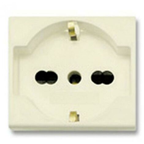Ave presa unel universale bipasso 2x10/16a