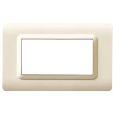 Ave SISTEMA 44 Abdeckrahmen Technopolymer 4 Module sand 44PY04SA
