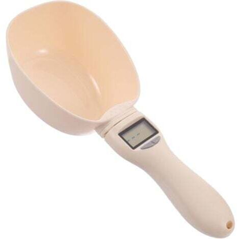 Avec affichage LED Balance de cuisine Spatule Alimentation portable - Pet Food Water Measuring Cup Spoon Bowl 800G / 0.1G