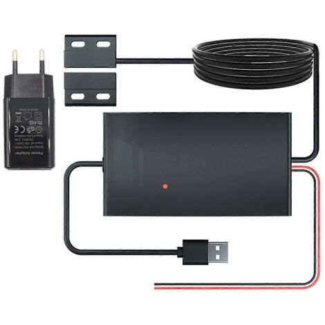 Avec contrôleur de porte de garage Tuya, ouvre-porte de porte intelligent Wi-Fi pour maison connectée, prise UE (comme illustré)