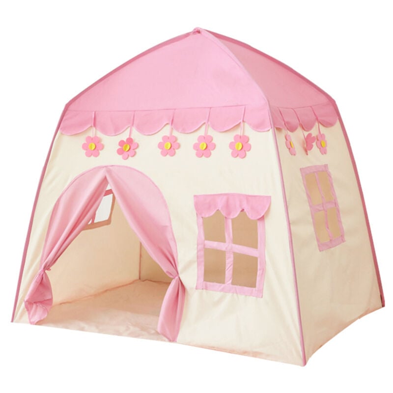 Lifcausal Tente Maisonnette Ludique pour Enfants Cadeau Garçons & Filles, Jeux d'Intérieur/Extérieur pour Tout-Petits