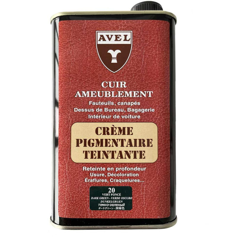 Avel - Crème pigmentaire teintante cuir vert foncé 375ml
