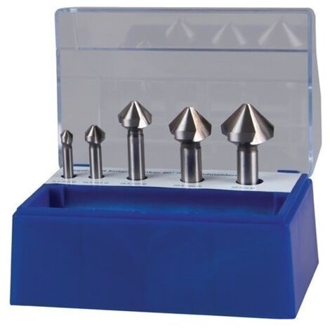 Avellanador Conico Din335C Hss-Co Cj/Plas 5Pz 6,3-25Mm Proma