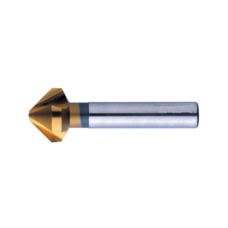 

Avellanador cónico y desbarbador 90, acero - corte rápido DIN 335-C, TiN, Ø nominal : 30,0 mm, Más pequeño Ø 4,2 mm