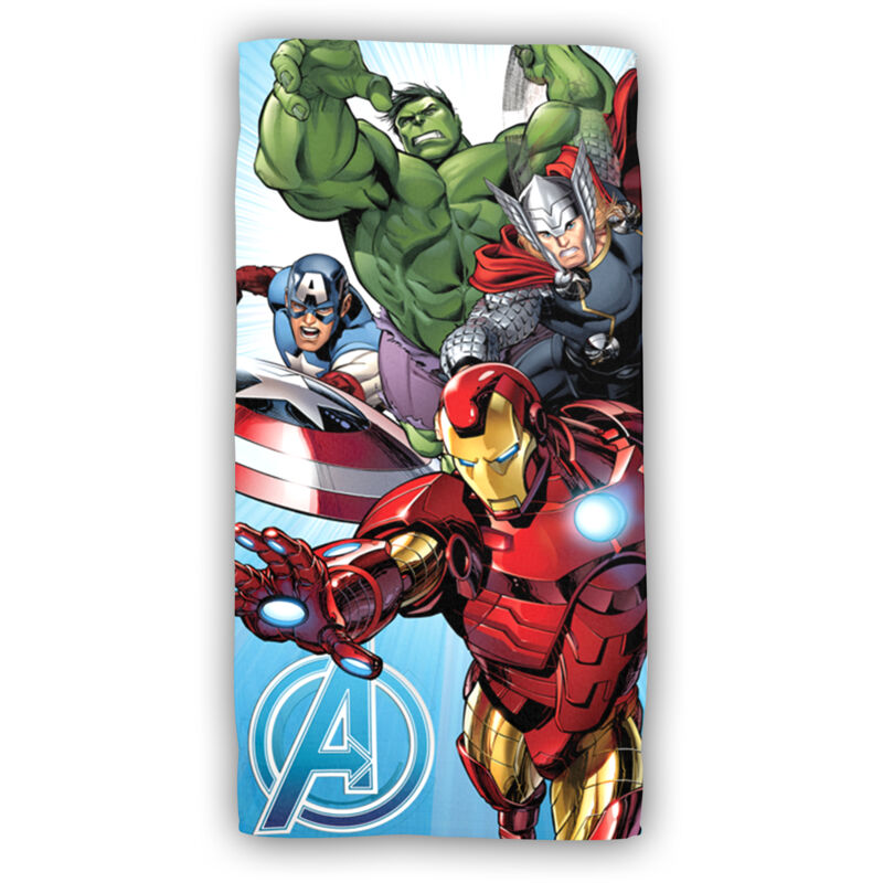Argofield - Avengers Baumwolle Strandtuch – Frottee Badetuch Mit Premium Druck, 70x140 Cm