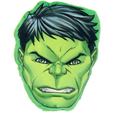 Avengers Hulk Mini-Kissen – 15 cm großes 3D Dekokissen für Sofa und Bett